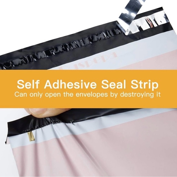 Pink and Gold Shipping Mailers and Stickers - Picture 4 of 6